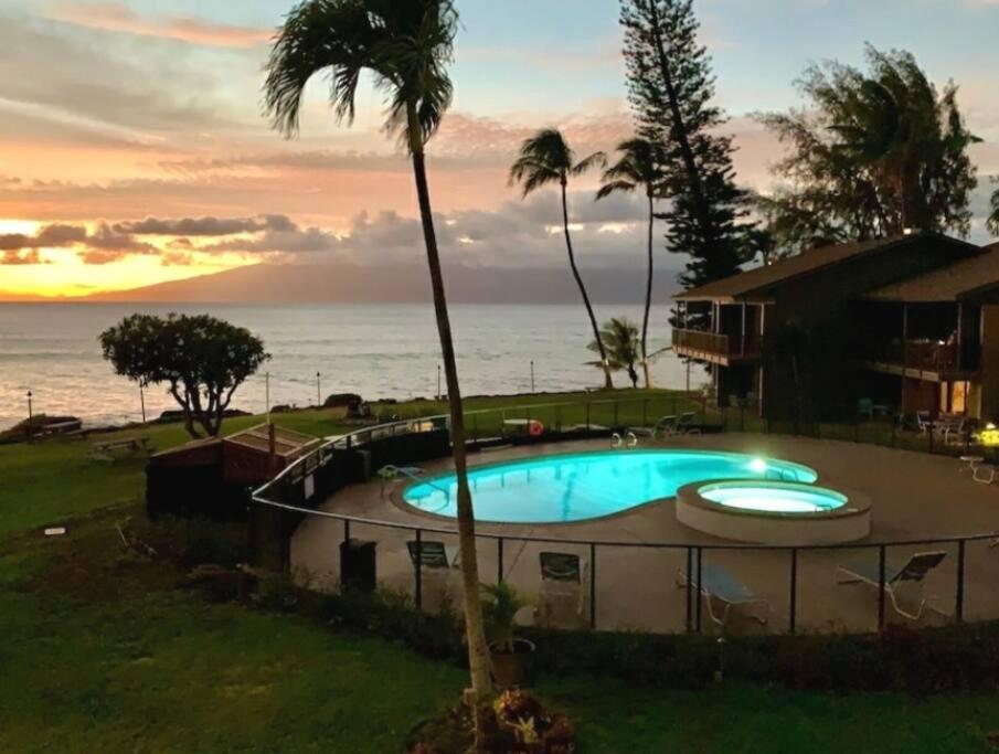 Coral Cove-Poolside Condo And Panoramic Ocean View Kahana المظهر الخارجي الصورة